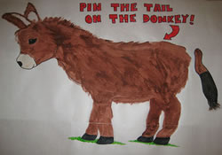 Pin the Tail on the Donkey